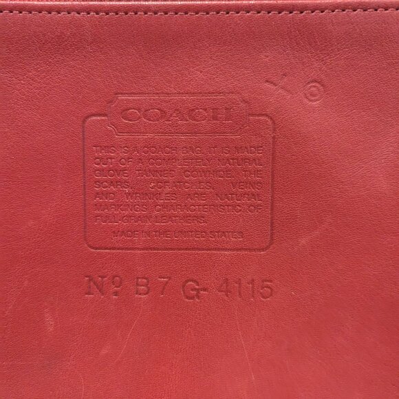 Coach Vintage Whitney Leather Convertible Crossbody Shoulder Bag - Picture 9 of 13